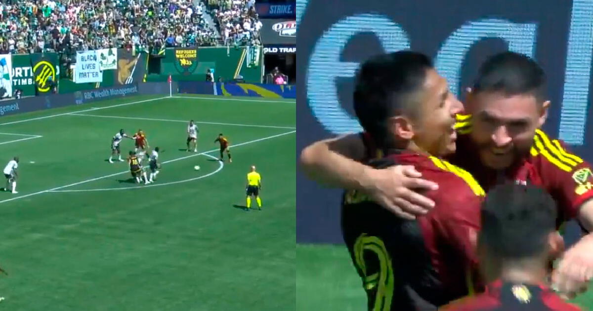 Ruidíaz se mandó con una PINTURA en la MLS: colgó al arquero y puso el 2-1 para Seattle