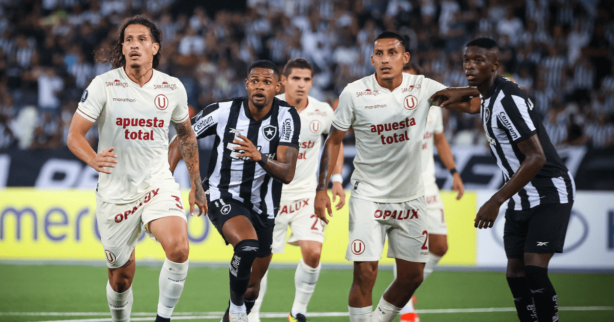 Canal confirmado para el Universitario vs. Botafogo por la fecha 5 de la Copa Libertadores