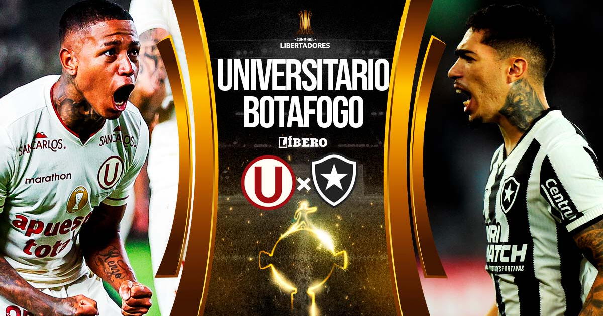Universitario vs Botafogo EN VIVO por Copa Libertadores: fecha, hora, pronóstico y dónde ver