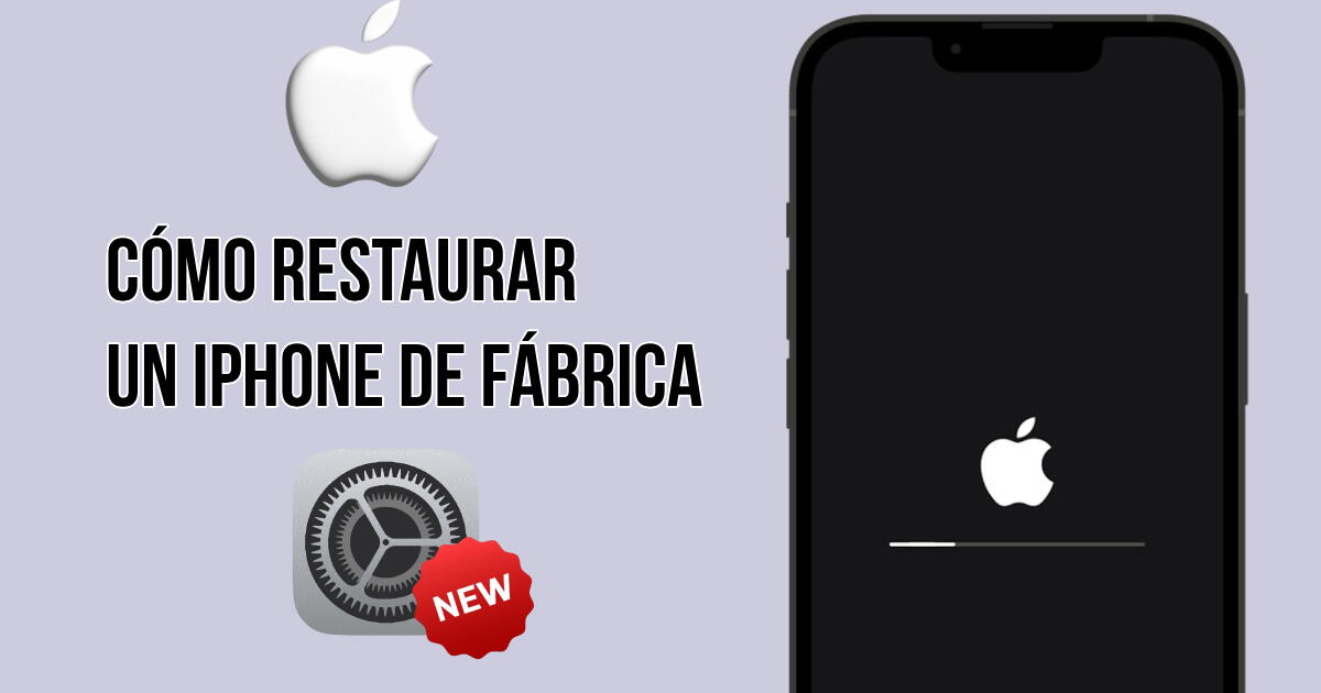 Me sirvió y ahora te enseño a restablecer un iPhone de fábrica para dejarlo como nuevo