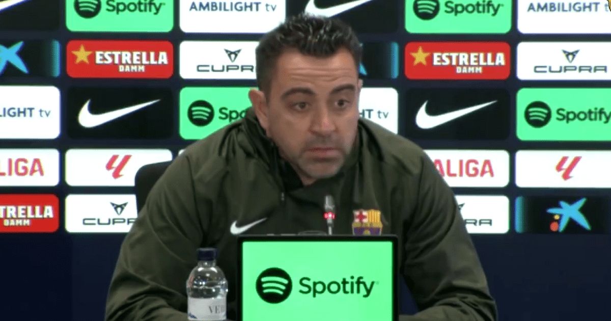 Xavi Hernández y su TAJANTE mensaje ante los rumores de una posible salida del Barcelona