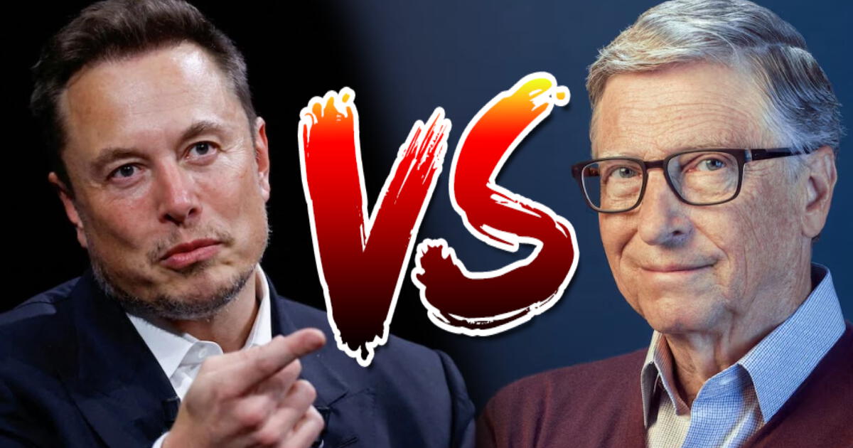 El FUERTE MOTIVO por el que Bill Gates y Elon Musk pasaron de ser amigos a 