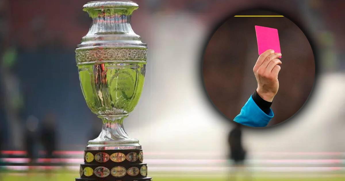 Copa América 2024: ¿Qué es la tarjeta rosa, para qué sirve y cuánto se utilizará?