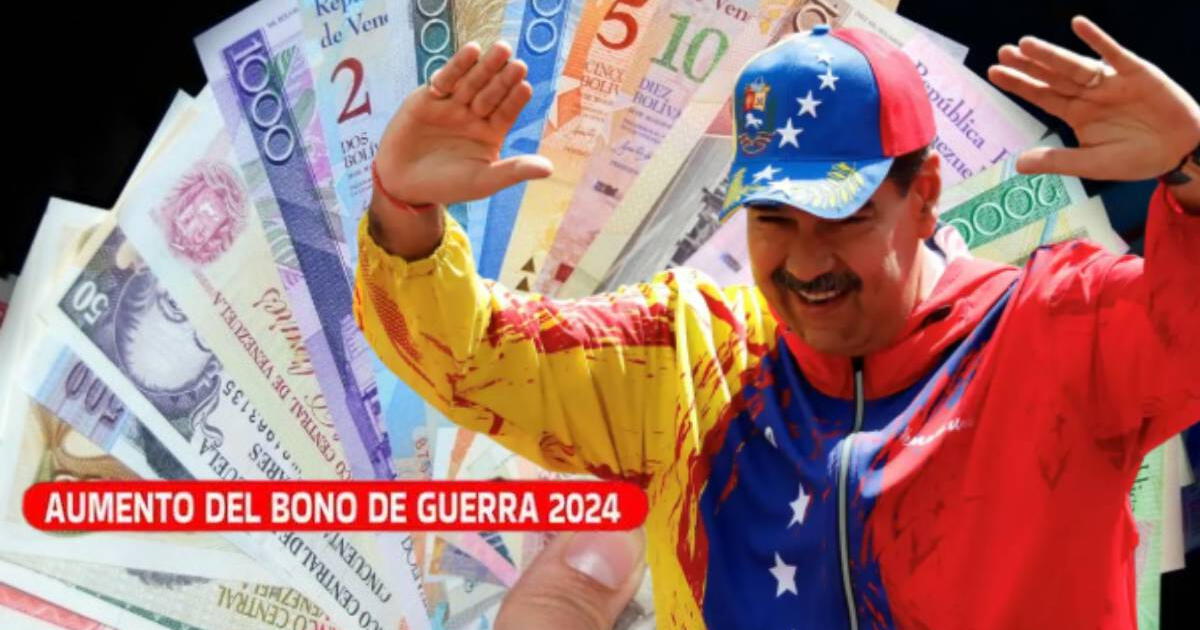 AUMENTO de Bono Guerra vía Sistema Patria: consulta los MONTOS actualizados de pagos en mayo 2024