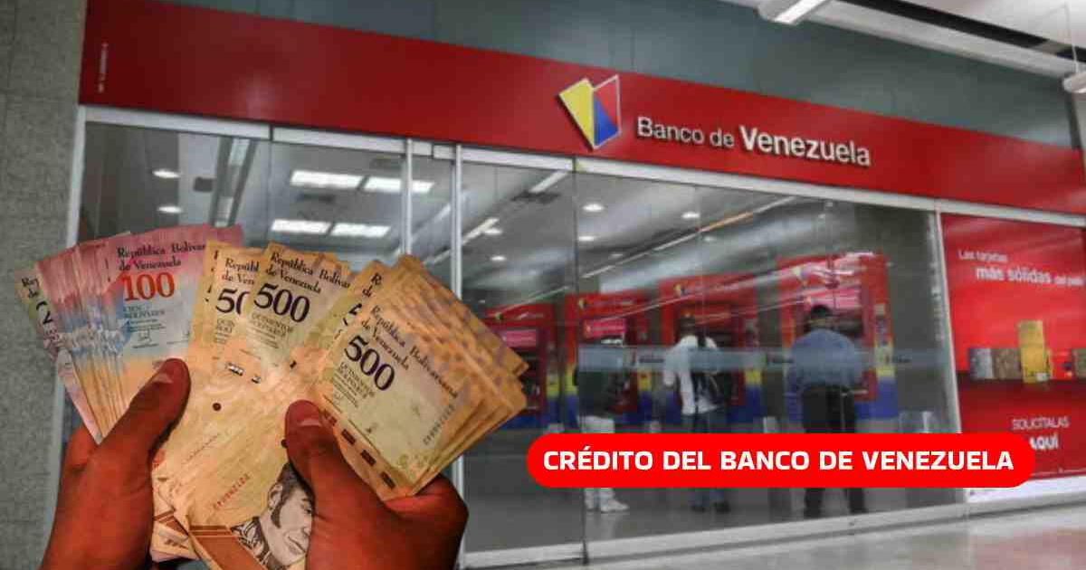 Banco de Venezuela: Pasos para pedir un crédito de manera rápida y sencilla