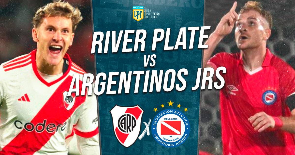 Argentinos Juniors vs. River Plate EN VIVO: pronóstico, horario y dónde mirar Liga Profesional