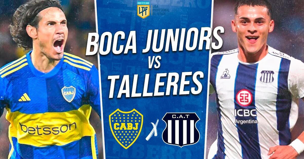 Boca Juniors vs Talleres EN VIVO por TNT Sports y ESPN: pronóstico, horario y dónde ver