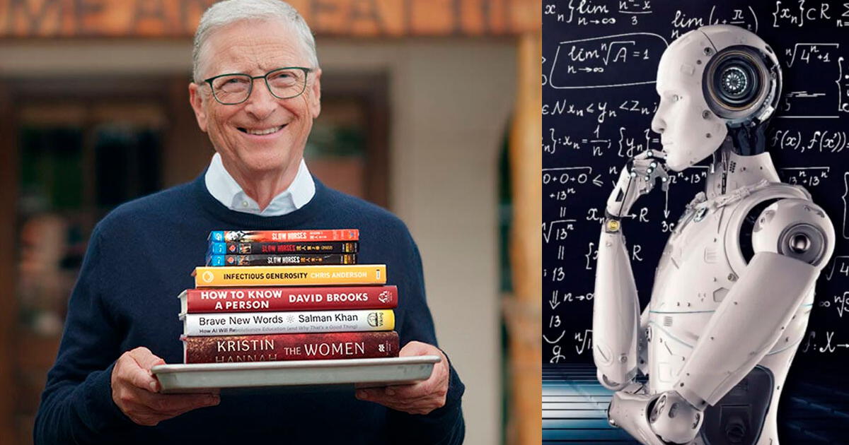 Bill Gates revela cuál es el libro que aumentará tu inteligencia y te termitirá conocer el impacto de la IA
