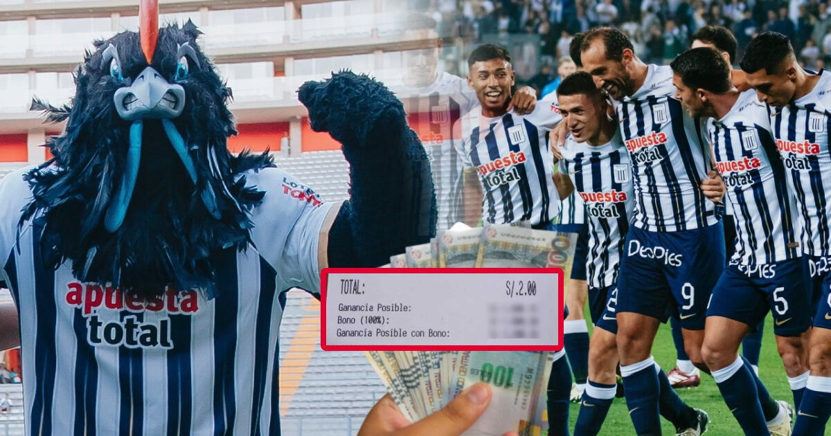 Hincha de Alianza Lima apuesta sus últimos S/2 y si acierta celebrará cantando 