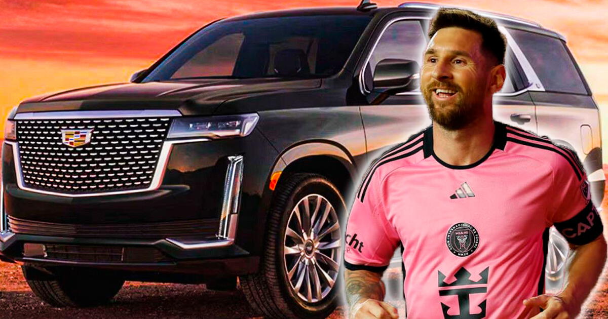 Lionel Messi y el LUJOSO auto que usa en Inter Miami que cuesta más de 100 mil dólares