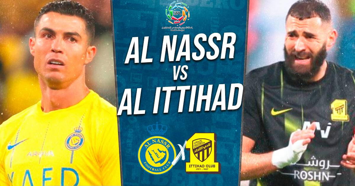 Al Nassr vs. Al Ittihad EN VIVO: Horarios, pronóstico y dónde ver a Cristiano Ronaldo