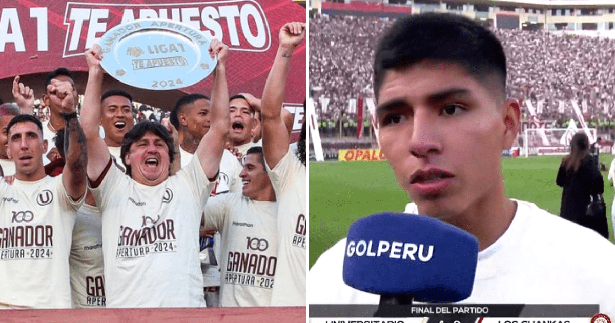 Piero Quispe y su PICANTE recado tras el Apertura ganado por la 'U': 