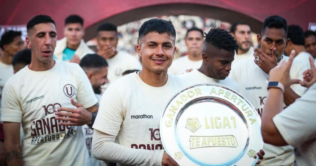 Jairo Concha dejó POTENTE mensaje tras salir campeón con Universitario en el Torneo Apertura