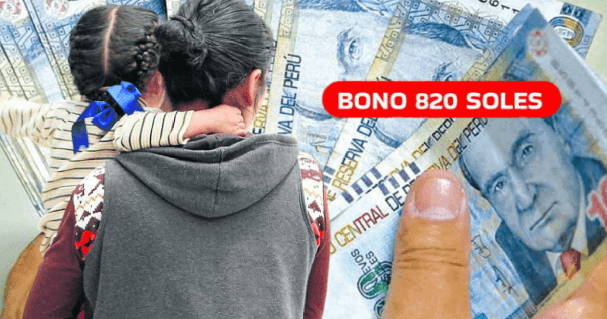 Bono 820 soles: el PLAZO ÚNICO que tienes para solicitar el pago en Perú