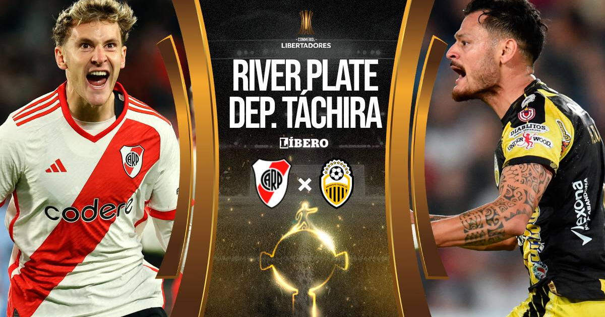 River Plate vs Táchira EN VIVO: cuándo juega, hora, pronóstico y canal de transmisión