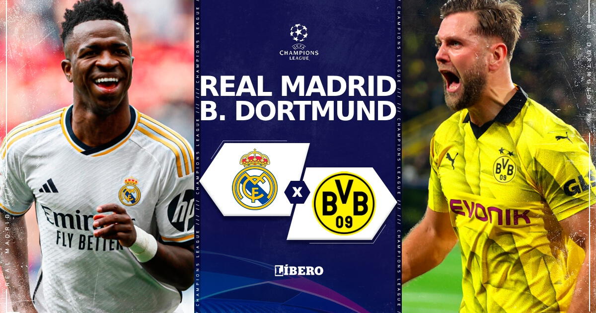 Real Madrid vs. Dortmund EN VIVO final de Champions League: pronóstico, hora y canal