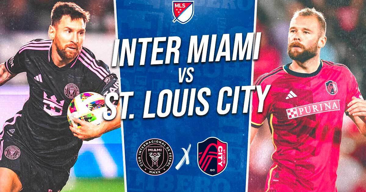 Inter Miami vs St. Louis City EN VIVO con Lionel Messi: cuándo, a qué hora juegan y canal
