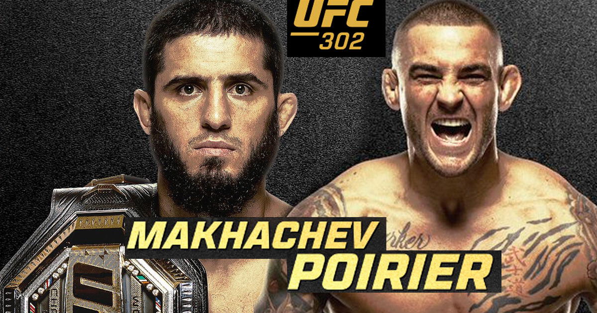 UFC 302 EN VIVO: Cartelera, fecha, horario y canales para ver Makhachev vs Poirier