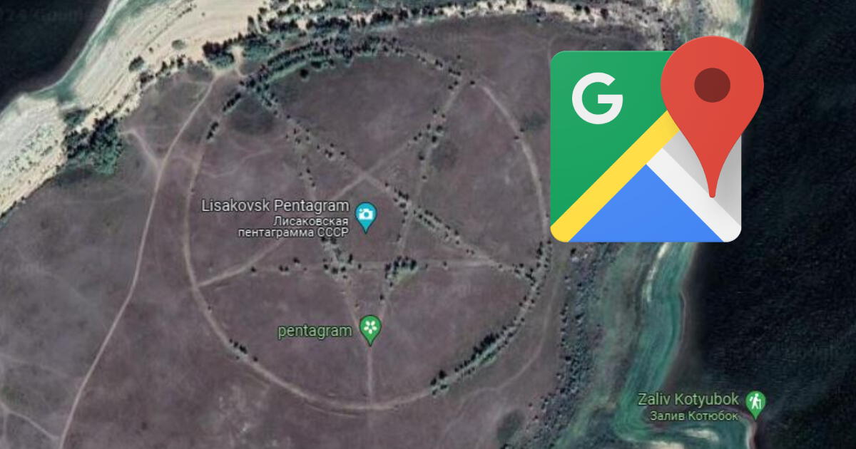 La perturbadora ubicación de GOOGLE MAPS que muestra una estrella satánica: ¿Cuál es su significado?