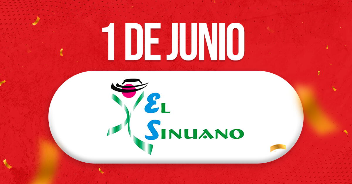Resultado del Sinuano Noche, sábado 1 de junio: número ganador de la lotería colombiana