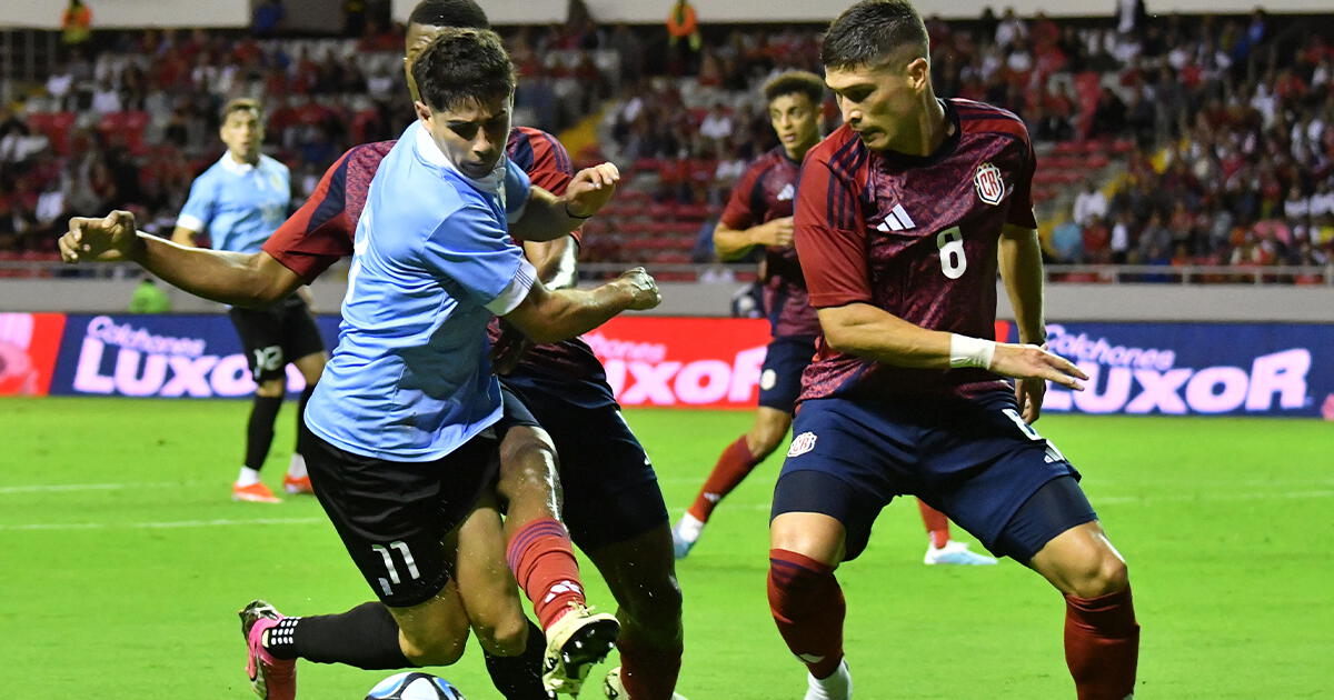 Costa Rica igualó 0-0 con Uruguay en amistoso previo a la Copa América 2024