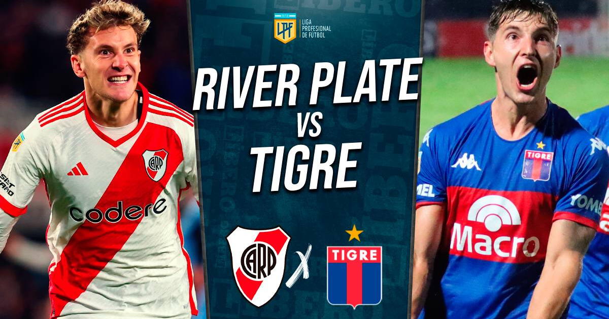 River Plate vs Tigre EN VIVO: cuándo juega, hora, pronóstico, canal y dónde ver partido
