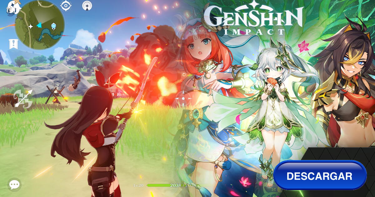 DESCARGAR Genshin Impact APK: ¿cuánto pesa el juego online disponible para Android?