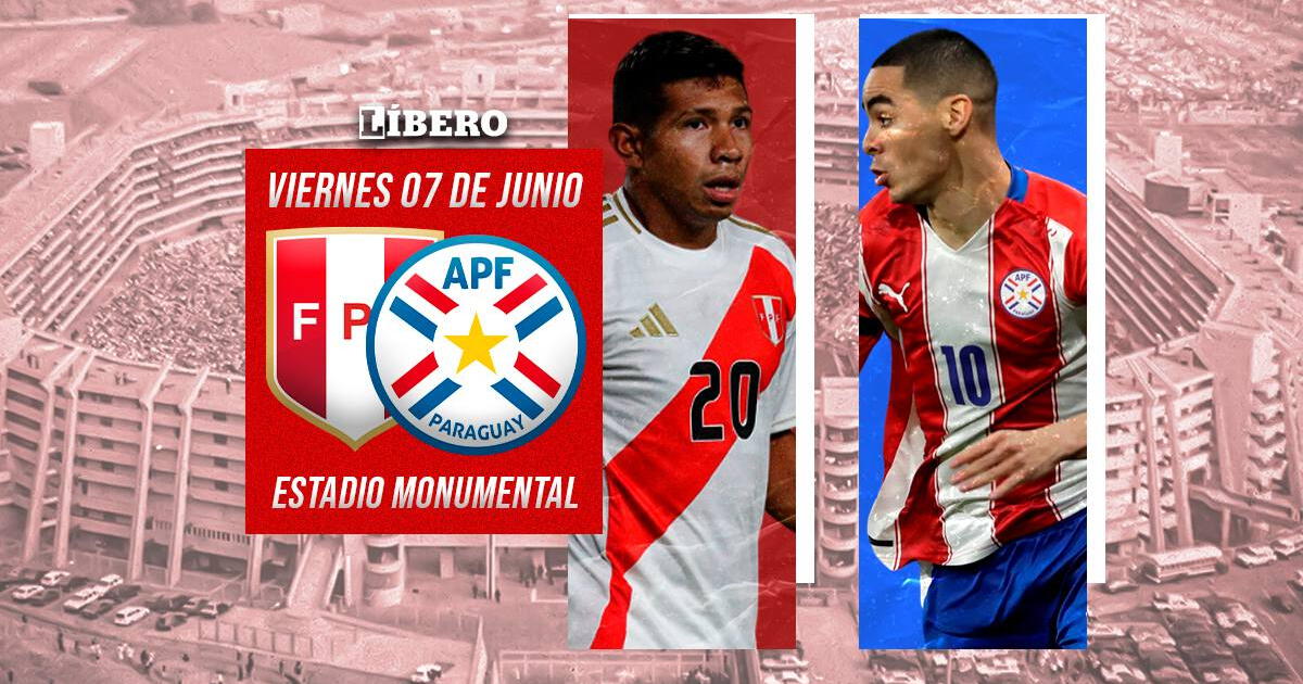 ¿Cuándoy dónde juega Perú vs Paraguay el partido amistoso 2024?