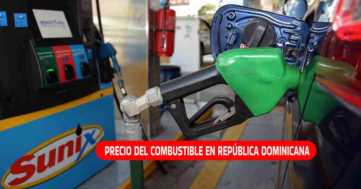 Precios del combustible en República Dominicana: Conoce cuánto debes pagar del 1 al 7 de junio