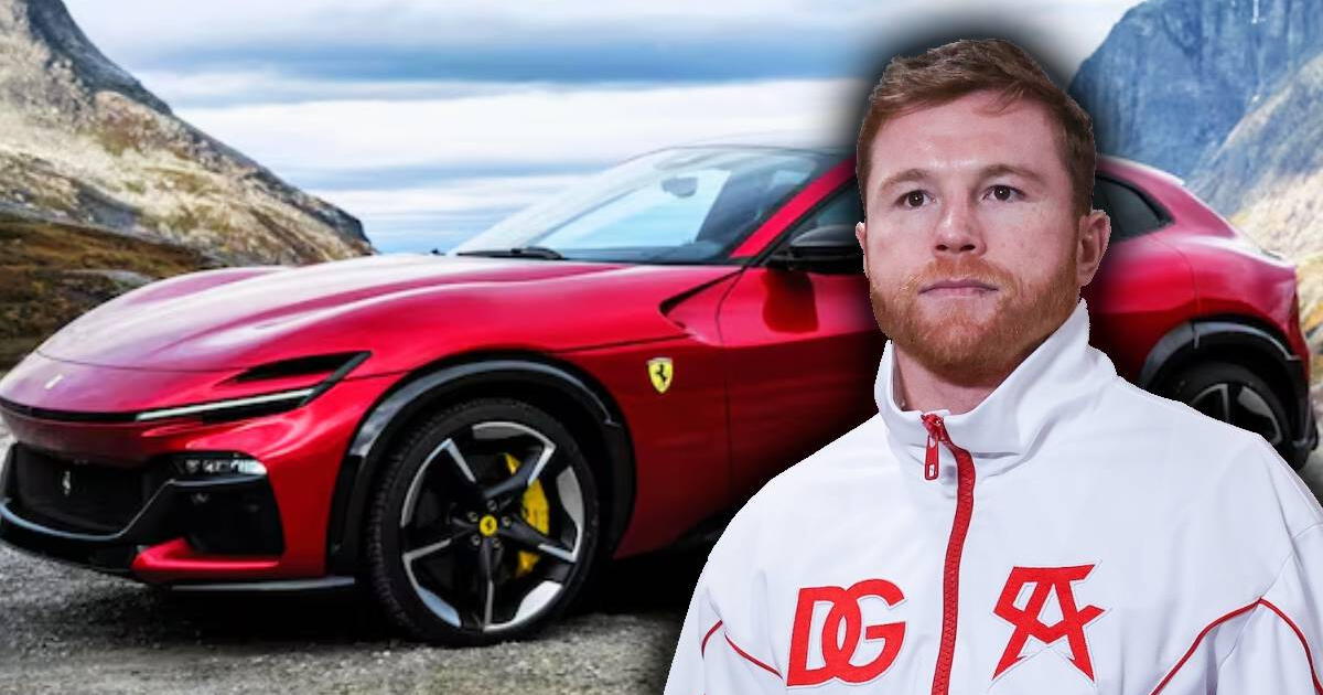 Canelo Álvarez ENLOQUECIÓ al comprarse un Ferrari Purosangue a MILLONARIO precio