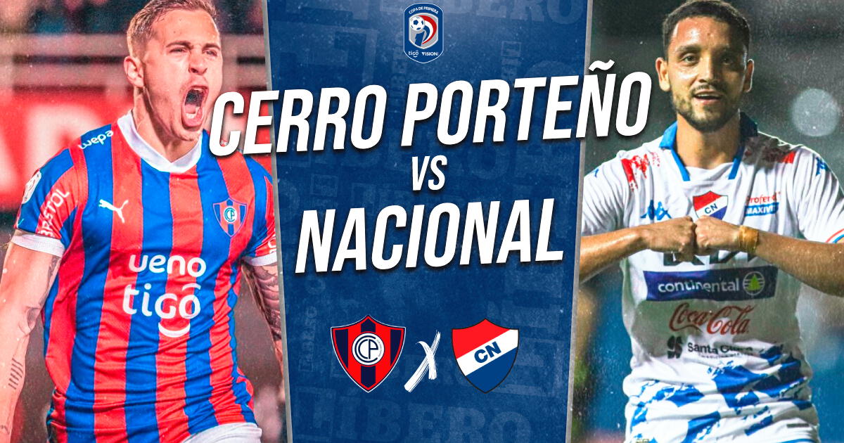 Cerro Porteño vs Nacional EN VIVO vía Tigo Sports: cuándo juegan, horario y dónde ver