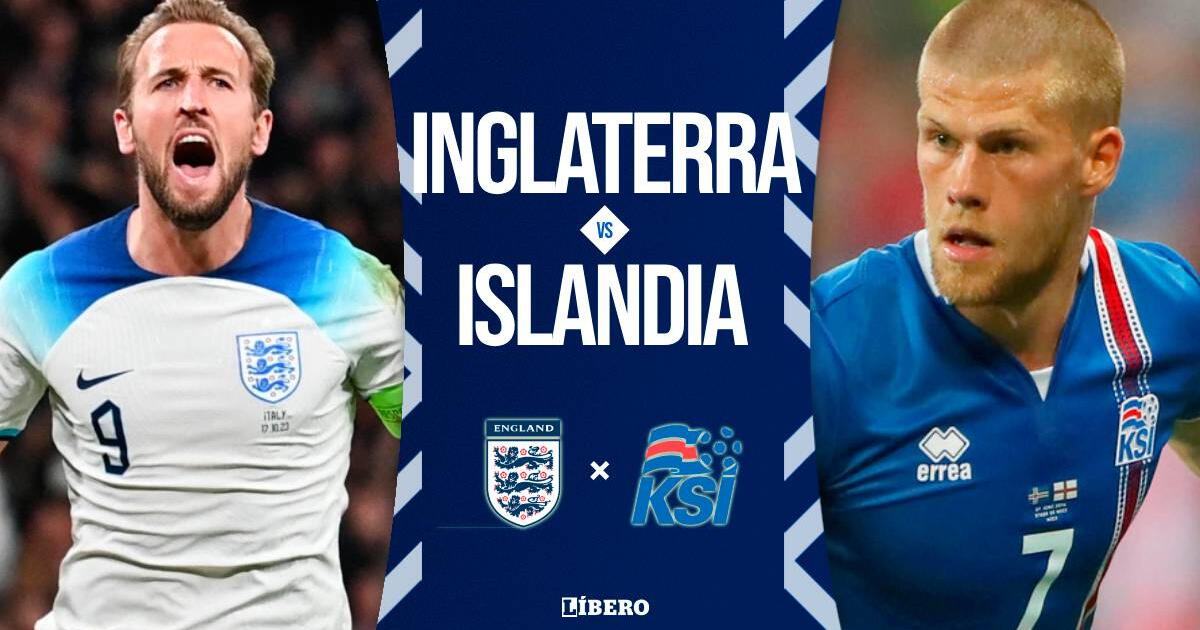 Inglaterra vs. Islandia EN VIVO por Amistoso internacional: horario y cómo ver partido