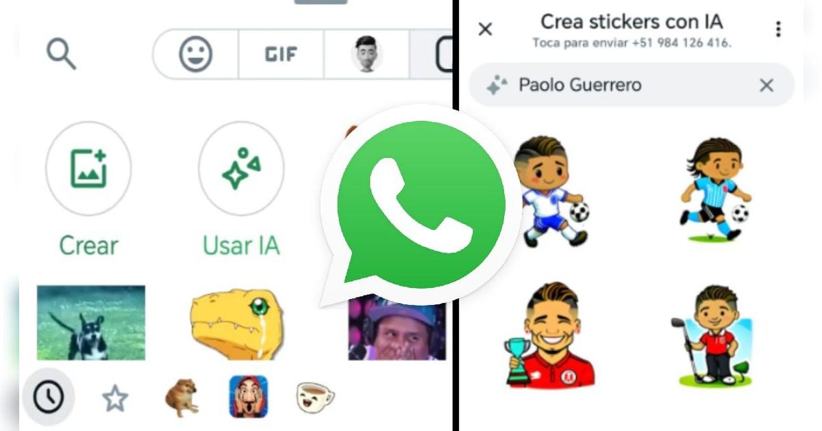 Atención, ya puedes crear stickers con Inteligencia Artificial vía WhatsApp: así puedes activarlo en Android