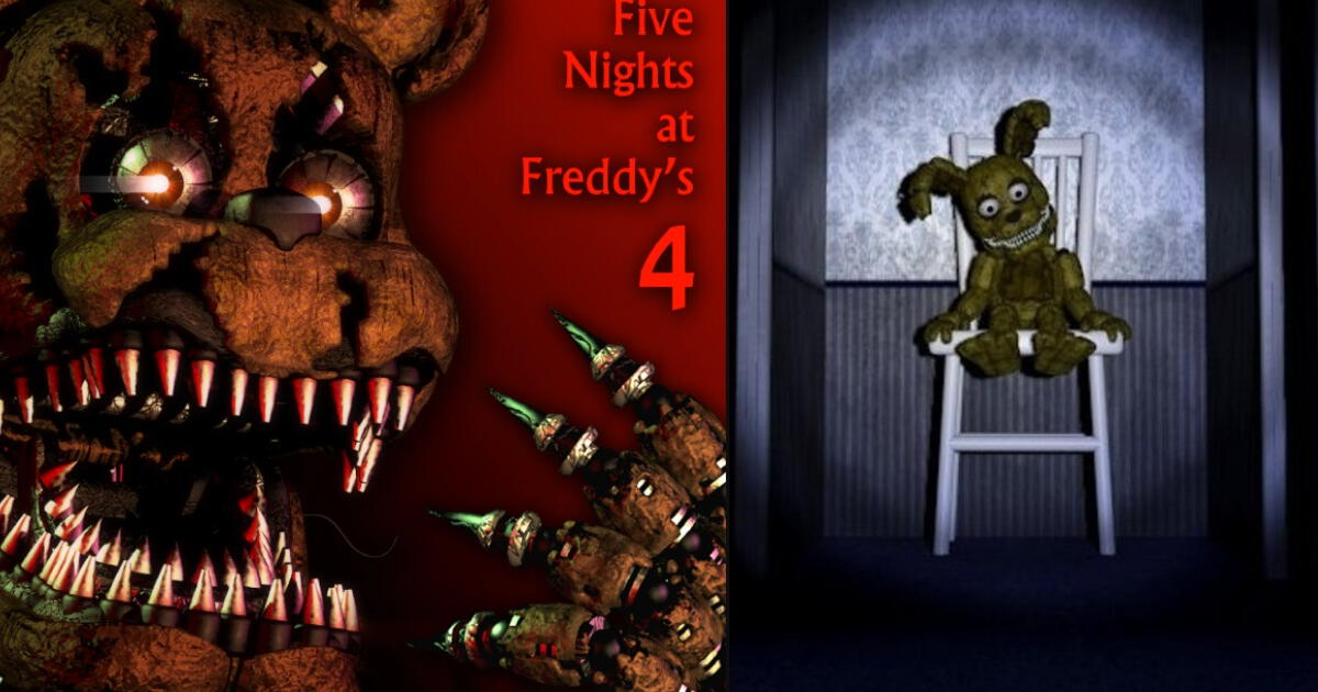 Five Night at Freddy's 4 APK: Descarga GRATIS videojuego de TERROR para teléfono Android