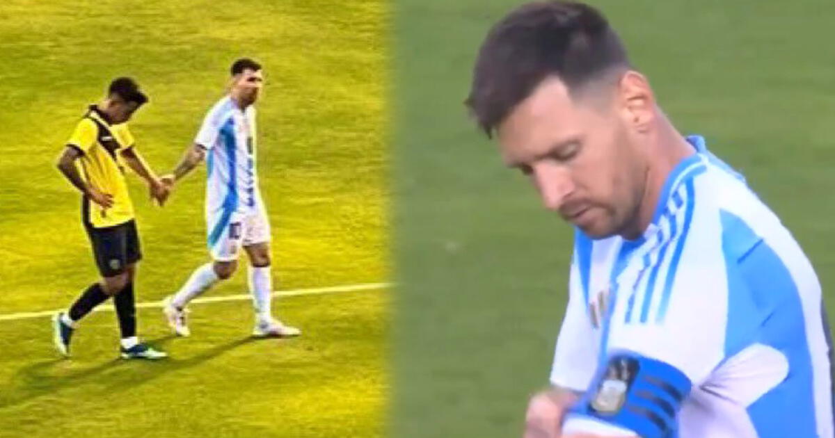 ¿Quién es Kendry Páez, la joya de Ecuador que SORPRENDIÓ a Messi y que obtuvo su camiseta?