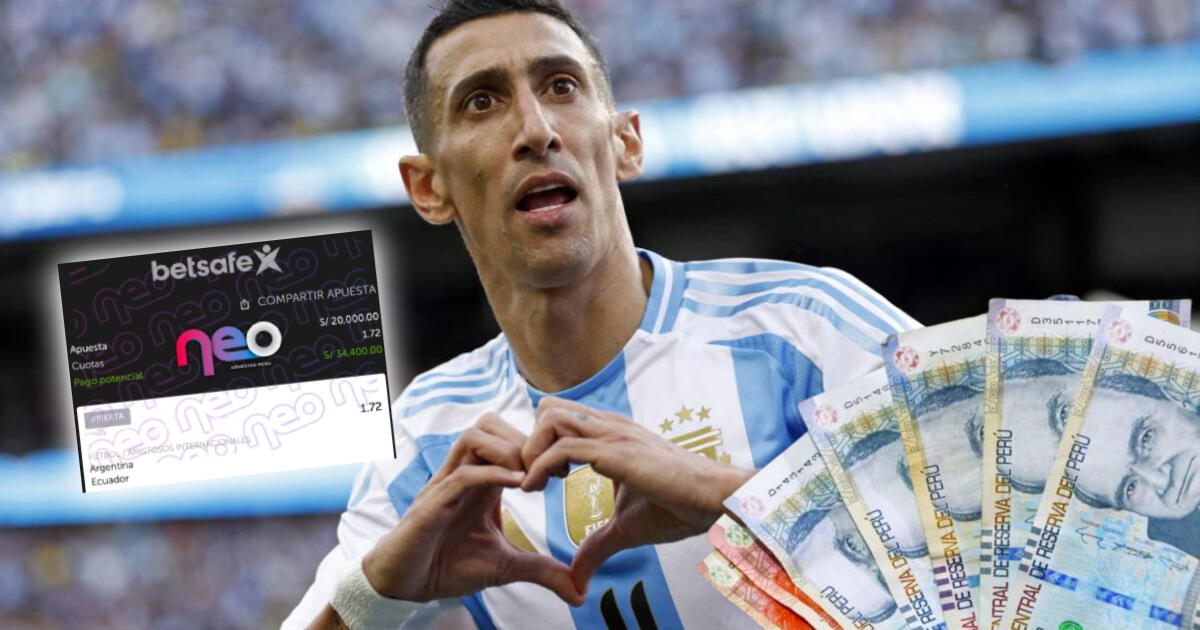 Apostó por Argentina de Messi, ganó más de 30 mil soles y ahora podrá pagar el 'depa' de sus sueños