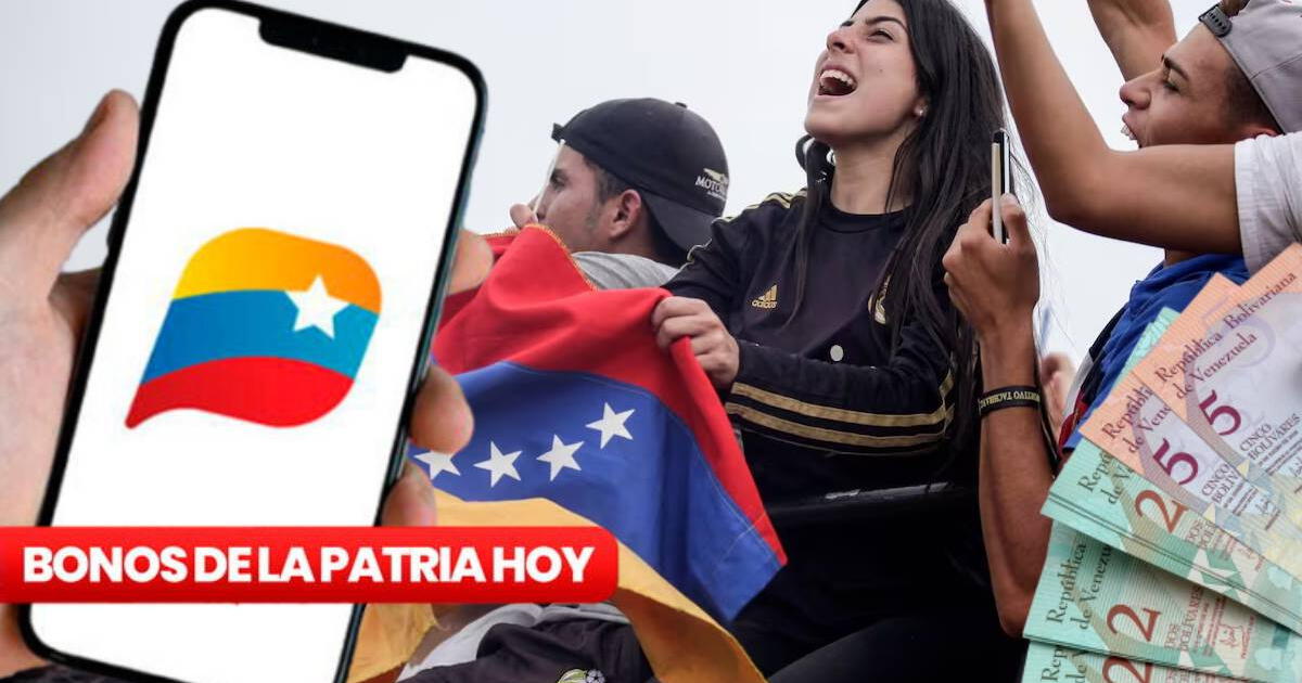 Nuevos Bonos Patria ACTIVOS en Venezuela del 10 al 16 de junio vía Sistema Patria