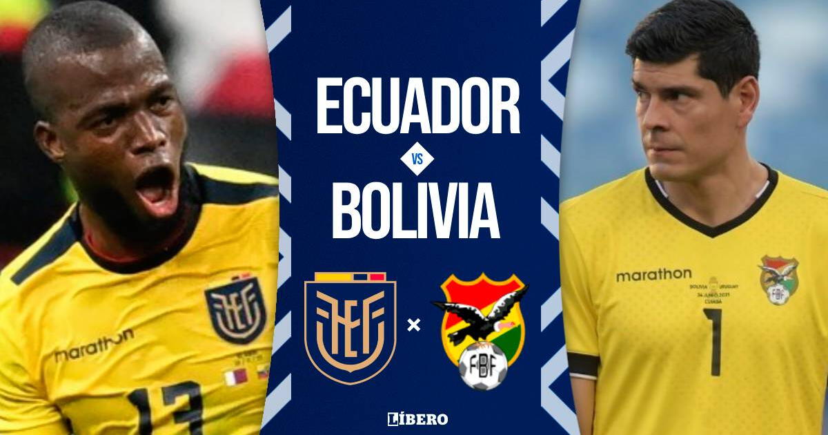 Ecuador vs. Bolivia EN VIVO: Cuándo, a qué hora y dónde ver amistoso internacional