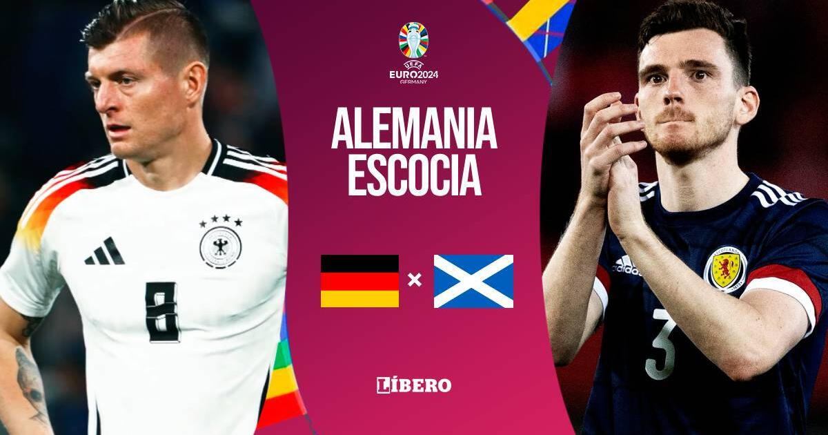 Alemania vs Escocia EN VIVO por Eurocopa 2024: cuándo juega, horario, pronóstico y dónde ver