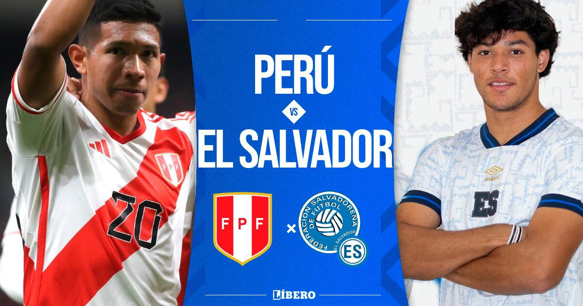 Perú vs El Salvador EN VIVO ONLINE GRATIS amistoso 2024