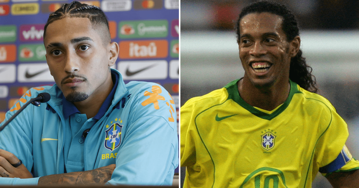Raphinha y su TAJANTE respuesta a Ronaldinho tras comunicado en contra de Brasil