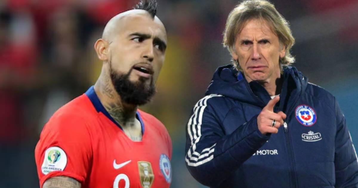 Arturo Vidal le deja duro mensaje a Ricardo Gareca previo al Perú vs. Chile por Copa América