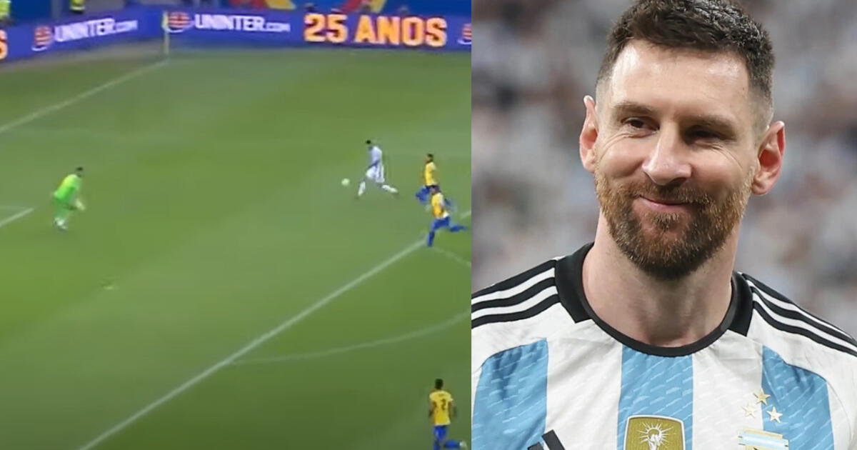 Messi recordó la Copa América ganada a Brasil con curioso video y envió potente mensaje