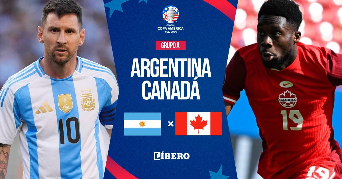 Argentina vs Canadá EN VIVO por Copa América 2024: cuándo juega, hora, canal y dónde ver