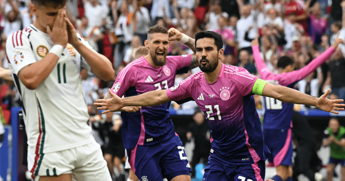 Alemania venció 2-0 a Hungría y clasificó a octavos de final de la Eurocopa 2024