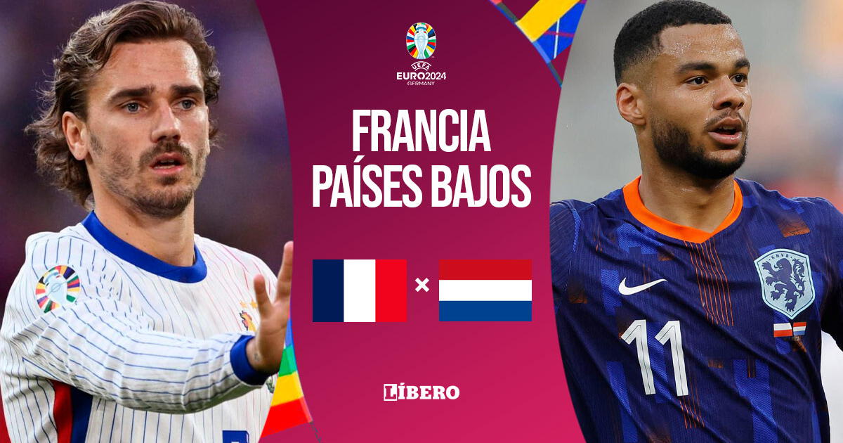 Francia vs. Países Bajos EN VIVO por ESPN: pronóstico, a qué hora juega y dónde ver la Eurocopa