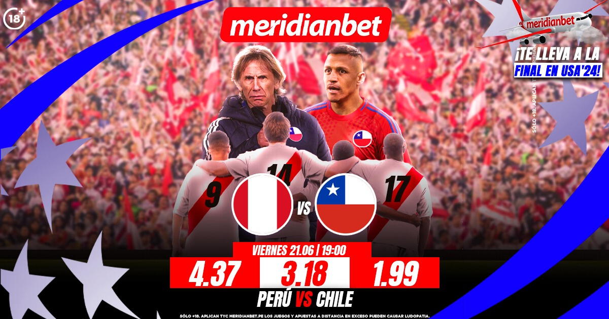 Perú vs Chile: ¡Apuesta y gana MÁS con estas cuotas!