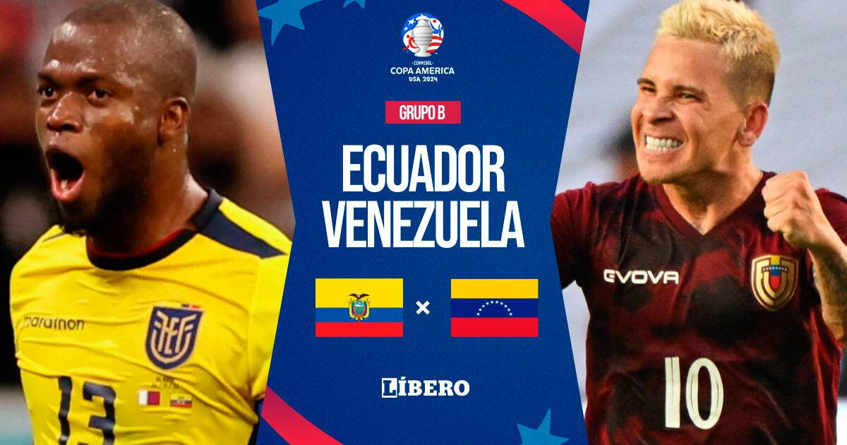 Ecuador vs. Venezuela EN VIVO por Copa América 2024: A qué hora, dónde ver y cuánto paga