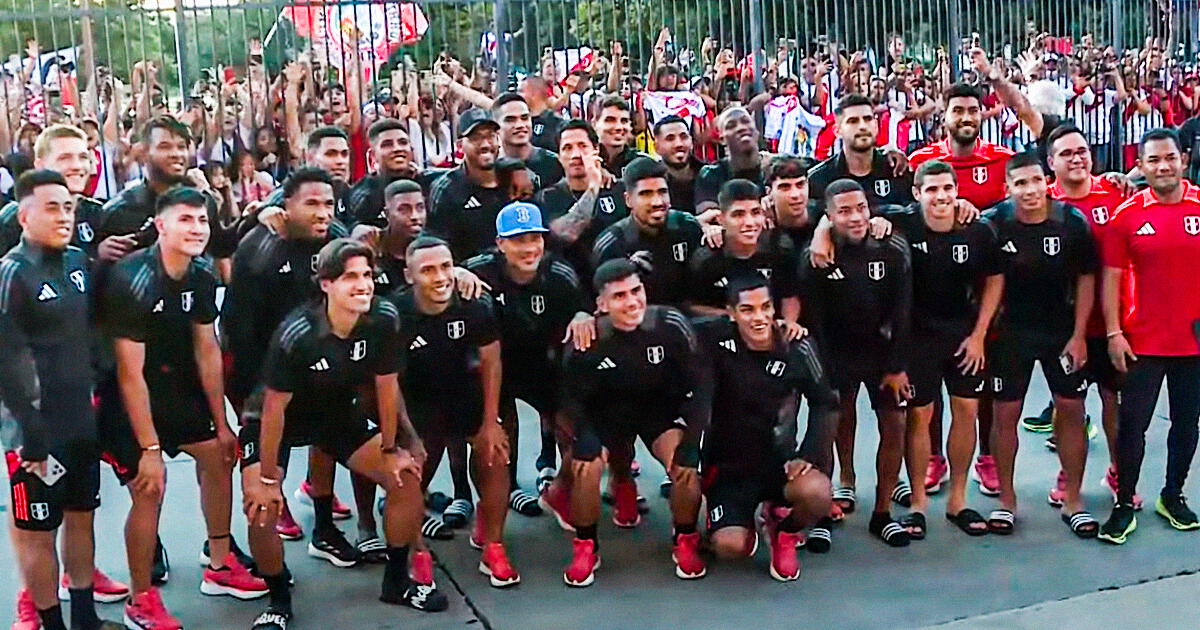Hinchas de la selección peruana realizan ESPECTACULAR BANDERAZO previo al clásico ante Chile