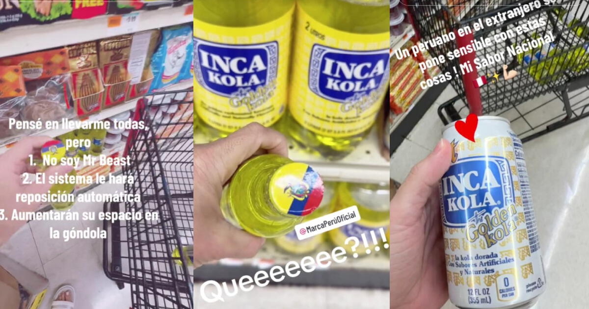 Descubre bandera de Ecuador en botella de Inca Kola y PERUANOS reaccionan: 